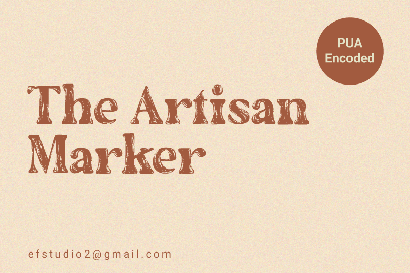The Artisan Marker